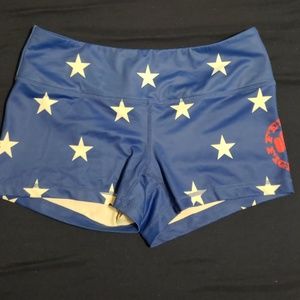 Feedmefightme crossfit shorts